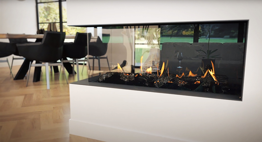 переваги газових камінів Bellfire-Макстерская пічників-натуральна імітація живого вогню